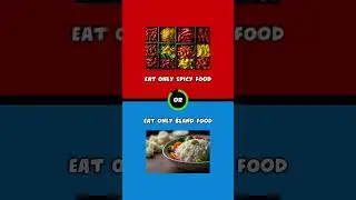What would you rather? #choose #blue #red