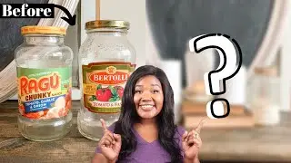 DIY Recycled Jar Crafts | Quick & Easy Transformation | Ashleigh Lauren
