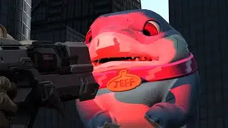 You're Not Gonna Shoot a Jeff, Are You, Bucky? | Marvel Rivals Fan Animation