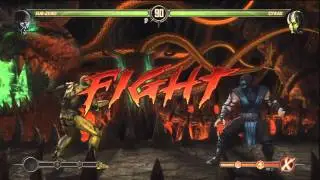 Mortal Kombat 9 Walkthrough Part 10 - Sub Zero