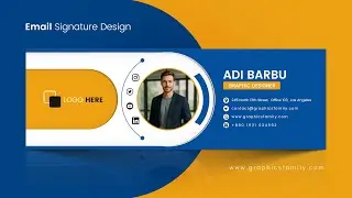 How To Create Email Signature Template | Photoshop Tutorial