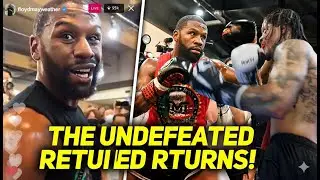 Floyd Mayweather&rsquo;s First Reaction Post-Training With Gervonta Davis