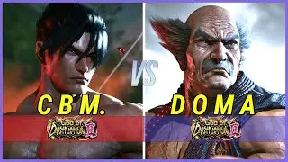 Tekken 8 | CBM (Jin) vs DOMA (Heihachi) High Level Gameplay