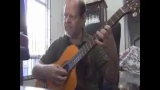 A Can&ccedil;&atilde;o de Moulin Rouge (George Auric) - Ant&ocirc;nio C&eacute;lio  -  Eletro- Acoustic Guitar