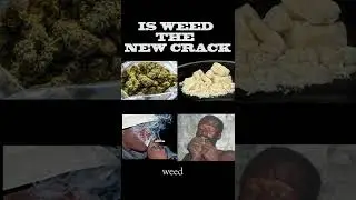 Is weed the new crack? #shorts #weed #marijuana #crack #canibus #drugs #addiction
