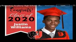 2020 Virttual Graduation University Prep High School