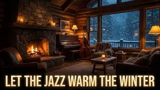 Winter Cabin Jazz — Soft Smooth Jazz Instrumental for Cozy Nights, Warm Fireplaces