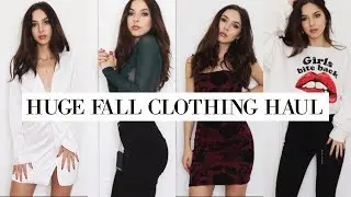 TRY ON Fall Clothing Haul 2017 | Fashion Nova