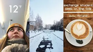 week routine in oulu, finland - studying abroad