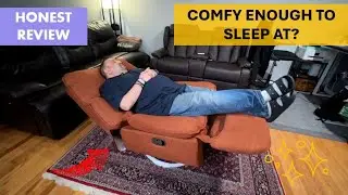 Chair that rocks, swivels, and reclines