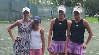 Midtown - Weston, FL - USTA L5 Splitz - R16 - Main Draw - Melanie & Kristina vs Karolina & Blair