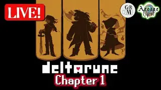 DELTARUNE Chapter 1 Blind(ish) Reaction 06/04/2025 - Cryptic Consoles LIVE STREAM