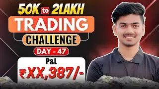 Day - 47🔥 NIFTY LIVE Option Trading Challenge || 9 Oct 2025 || By Amit Kumar ||