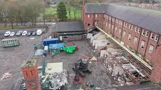 Clarence House School Demolition - Drone video