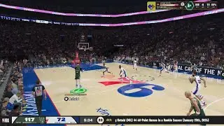I just cross up Tyrese Maxey.