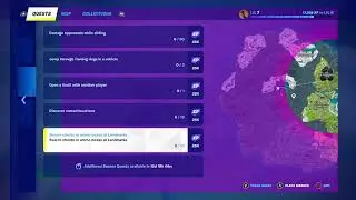 Search chests or ammo boxes at Landmarks Season Quest