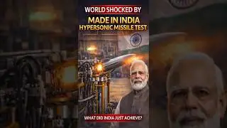 China & America Shocked! 🇮🇳 India joins Elite Hypersonic Club! #geopolitics