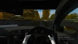 Assetto Corsa - CRAZY Wreckless Overtaking Traffic - Tuned VW Golf R - High Force/UK Countryside