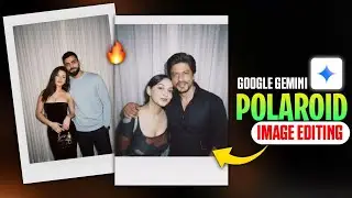 Ai Trending Polaroid Camera Photo Editing Prompt || New Trending Ai Retro Style Vintage Photo Prompt