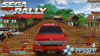 Sega Rally Revo - Gameplay (PPSSPP Android / Playstation Portable)