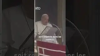 🔴 Paix : &laquo; Que le droit humanitaire soit respect&eacute; dans les conflits &raquo;, demande le pape Fran&ccedil;ois