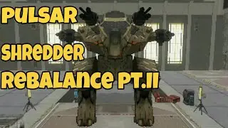 New Weaps Pulsar & Shredder Rebalance pt.II Gameplay - War Robots Test Server [4.1]