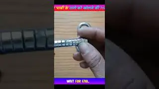 Trick to open a lock 🔒 without a key.| #shorts #fattechz#fact  _star #viralfacts #getsetflyfact