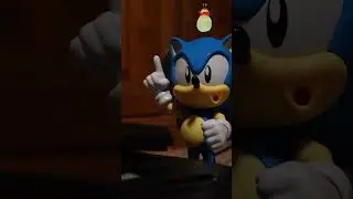 Sonic Can't Afford His Own Game (Stop Motion Animation) #shorts #stopmotion #sonic