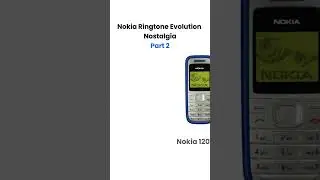 📟 Nokia Ringtone Evolution Nostalgia Part 2 #oldnokia #nokiatone #retro #mobile #sound