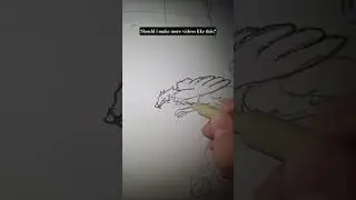 ignore the leg lol #art #music #dinosaur #bird #dragon #dino