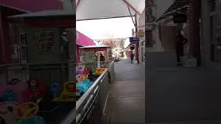 Bumper kid cars at Tulalip Seattle Outlet Mall Feb 2023