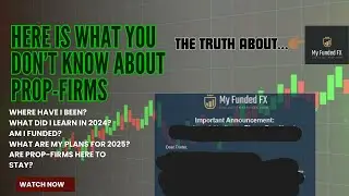 PROP-FIRMS IN 2025 | Update on #journeyto7figures | Plans For The New Year.