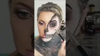 Celebrity GLAM Makeup TUTORIAL Skull | Become A Goddess | LoveMy #makeup horror