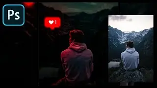 Photoshop Manipulation - Glowing Social Media Icon Effect | Creative Manipulation