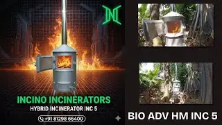 Zero Fuel Incinerator INC 5 Is This the Most Affordable Waste Disposal Solution | Kerala Incinerator