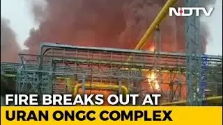Major Fire At ONGC Plant Near Mumbai, Gas Being Diverted To Another Plant