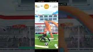 Battling Dexoys (defend) in Pokemon go