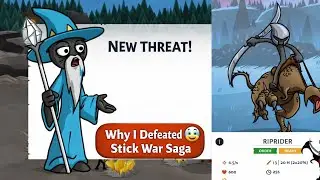 Stick War Saga Play ☠️ Why I Defeated 😰 Ripriders 😱