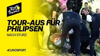 Tour de France 2025: Sturz-Schock! Jasper Philipsen muss Rundfahrt aufgeben | Radsport
