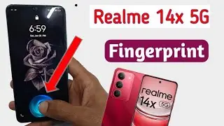 Realme 14x 5g Display Fingerprint Setting | Realme 14x me fingerprint screen lock kaise lagaye