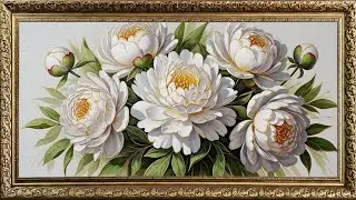 Luxury Gold Floral Art TV 🌸 4K Elegant Flowers #LuxeAuraArtTV #LuxuryArtTV #GoldFloralArt #4KArtTV