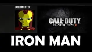IRON MAN 3 -- Black Ops 2 Emblem Tutorial