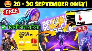 FREE FIRE REDEEM CODE TODAY 30 SEPTEMBER |FF REWARDS REDEEM CODE | FF REDEEM CODE TODAY 30 SEPTEMBER