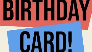How to create birthday 🎂 Card online #suprise #howto