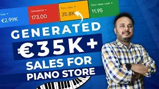 Google Ads For Piano Store | PPC For Piano  - Case Study