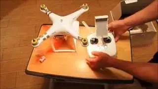 DJI Phantom 3 Advanced. Распаковка. Первое знакомство