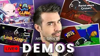 🔴Taking AWS Down by Playing HOT NEW Demos ~ Kitty Claw ➡️Link Shift➡️ Puzzle Parasite ➡️ Bryce Tiles
