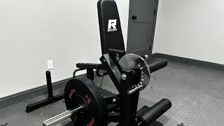 Putting My RitFit PLC01 Leg Extension Curl Machine together