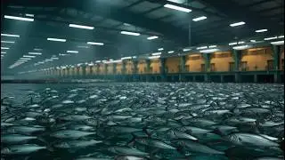 Breeding millions of fish in farms, modern fish farming technology 🐠🐟