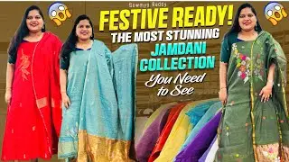 Festive Ready! ✨ The Most Stunning Jamdani Collection You Need to See
